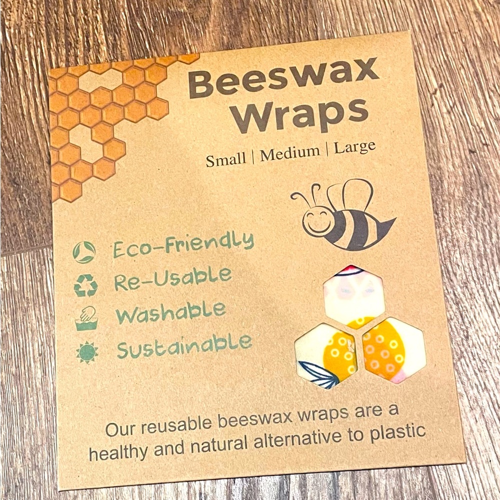 Fruit Print Beeswax Wraps